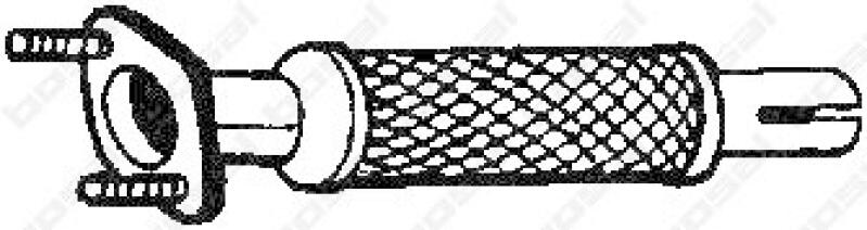 BOSAL Abgasrohr 703-379