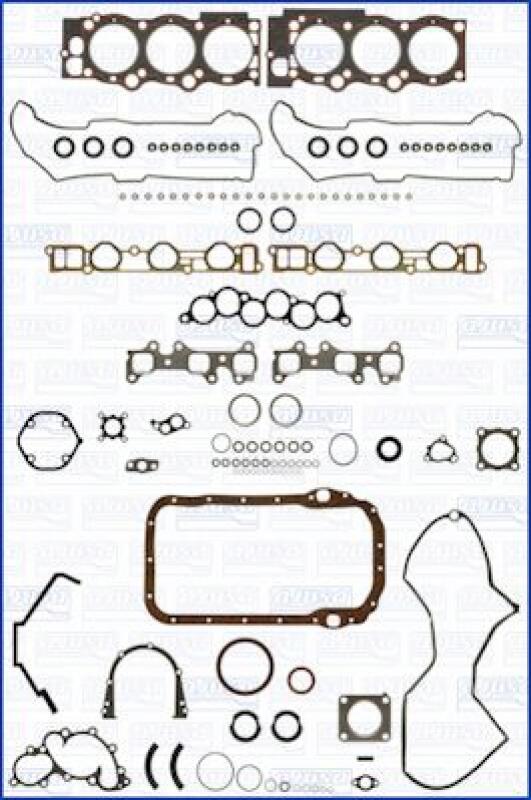 AJUSA Full Gasket Set, engine FIBERMAX