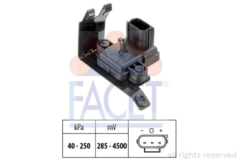 FACET Luftdrucksensor, Höhenanpassung