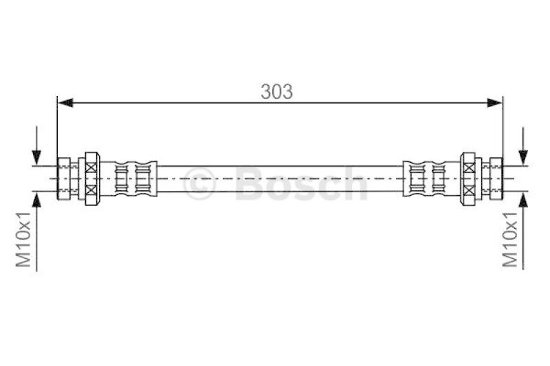BOSCH Bremsschlauch