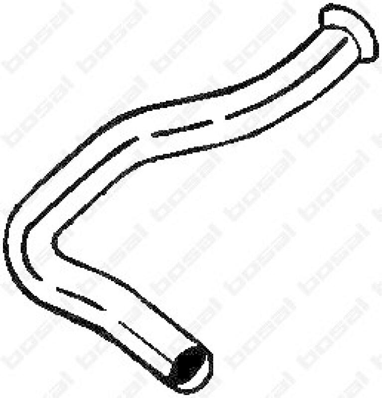 BOSAL Exhaust Pipe