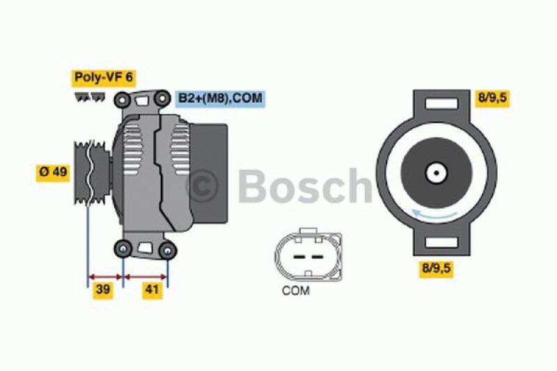 BOSCH Generator 0 986 047 240