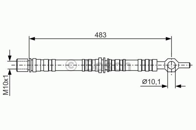 BOSCH Bremsschlauch