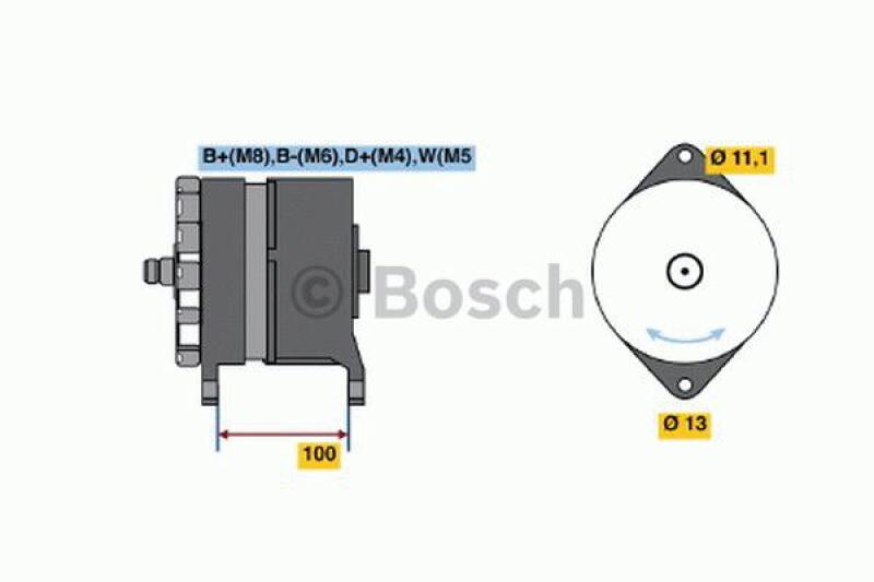 BOSCH Generator 0 986 039 260