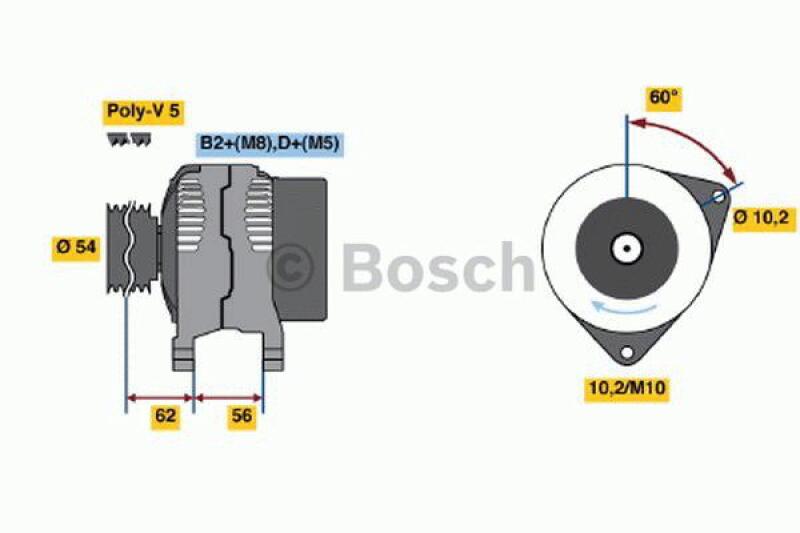 BOSCH Alternator