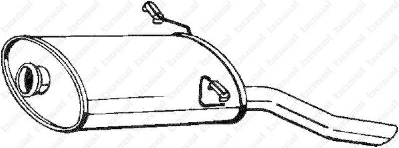BOSAL Endschalld&auml;mpfer 190-041