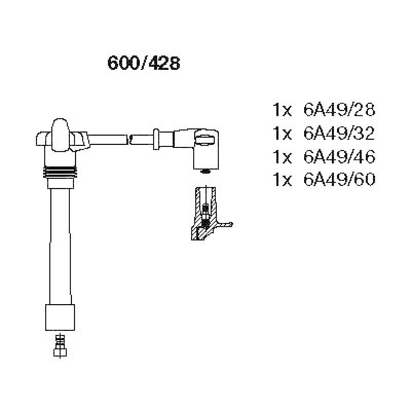 BREMI Ignition Cable Kit