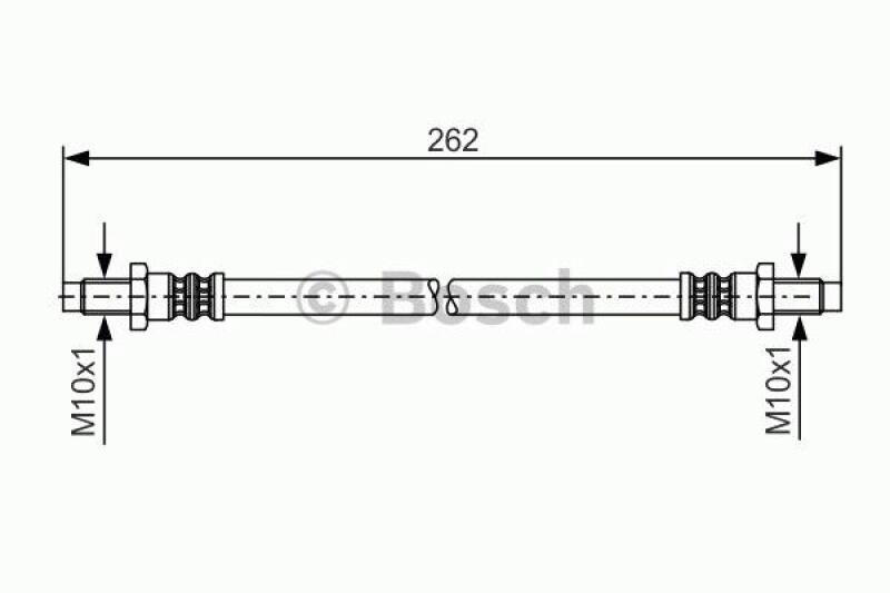 BOSCH Bremsschlauch