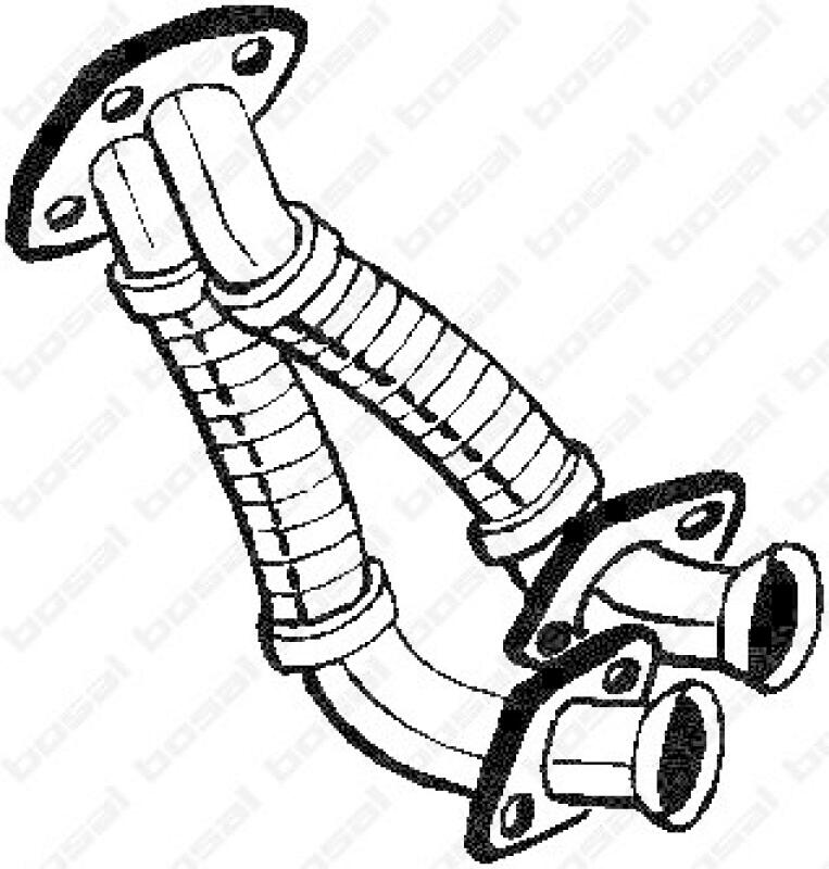 BOSAL Abgasrohr