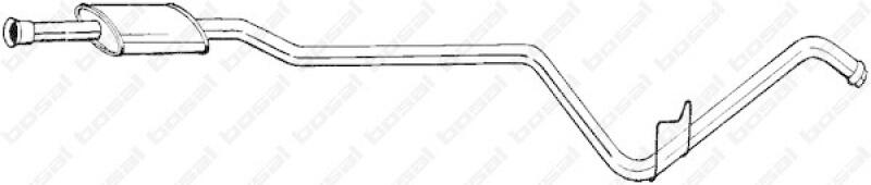 BOSAL Mittelschalldämpfer