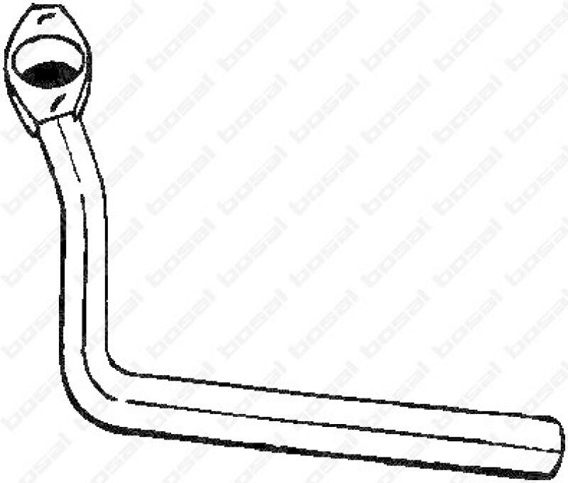 BOSAL Exhaust Pipe