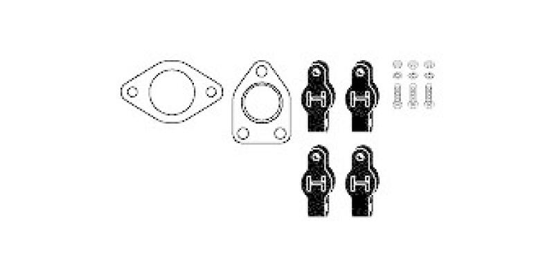 HJS Mounting Kit, exhaust system