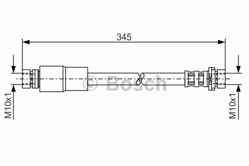 BOSCH Bremsschlauch 1 987 476 058