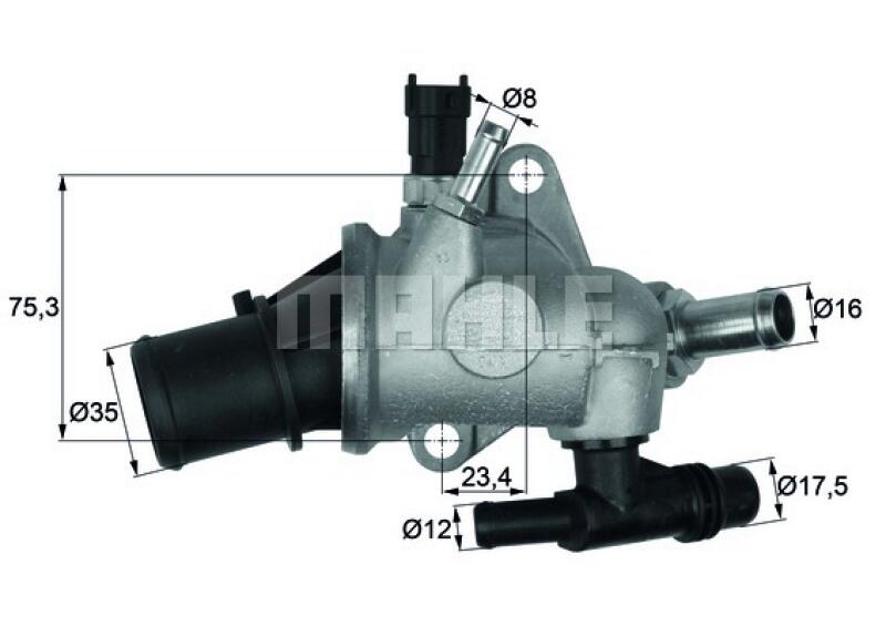 BEHR Thermostat für Kühlmittel / Kühlerthermostat