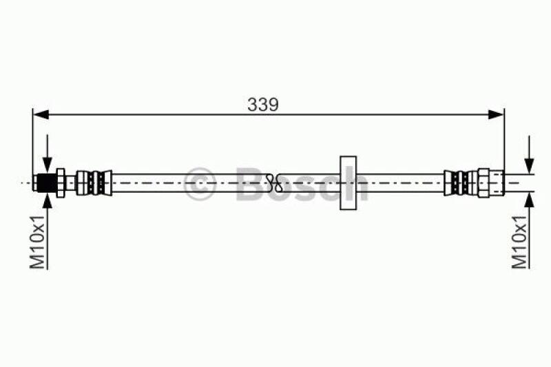 BOSCH Bremsschlauch