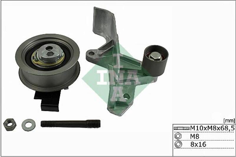 INA Pulley Kit, timing belt