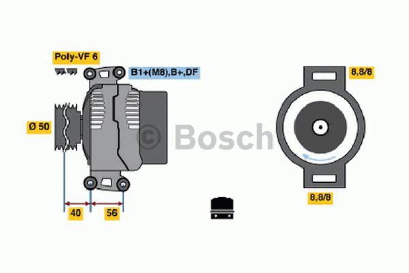 BOSCH Alternator