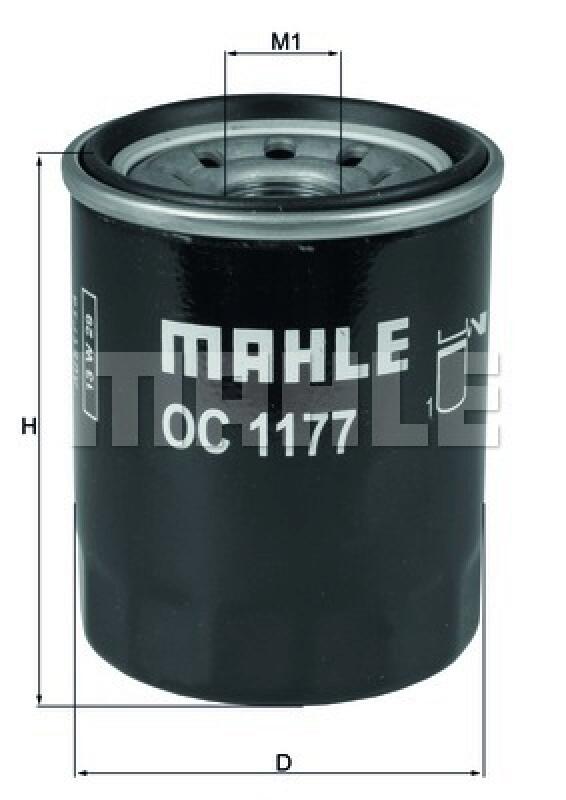 MAHLE ORIGINAL Oil Filter