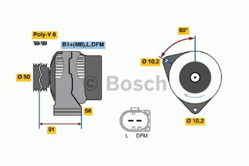 BOSCH Alternator