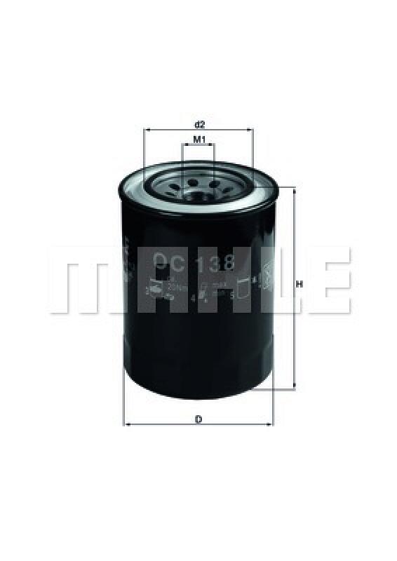 MAHLE ORIGINAL Oil Filter