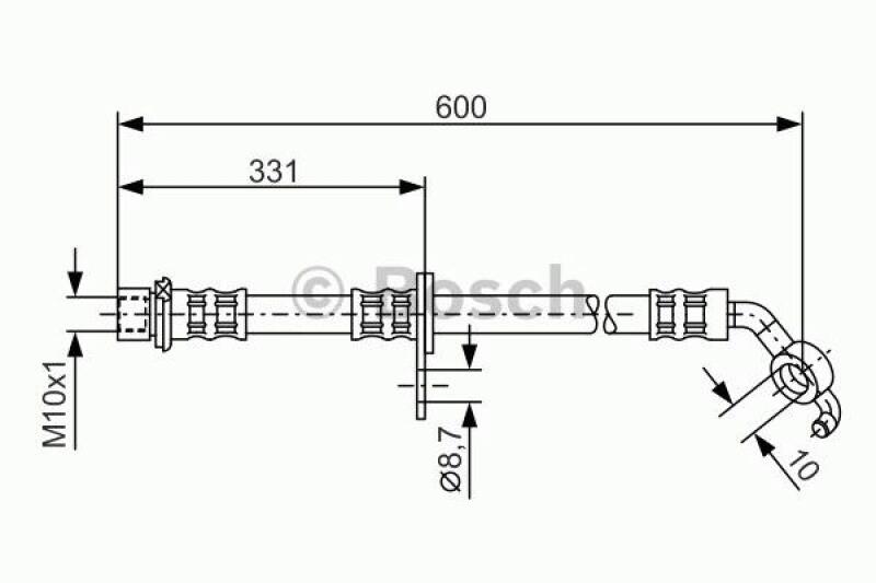 BOSCH Bremsschlauch