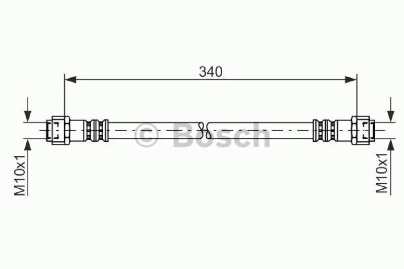 BOSCH Bremsschlauch