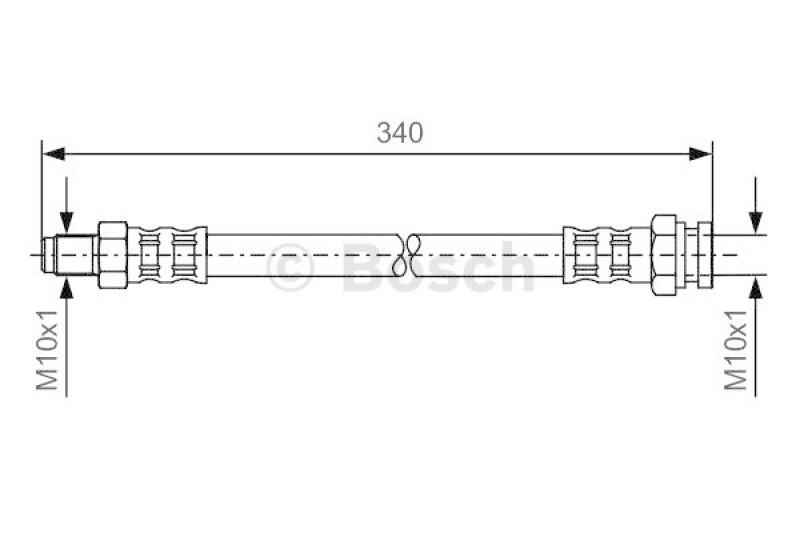 BOSCH Bremsschlauch