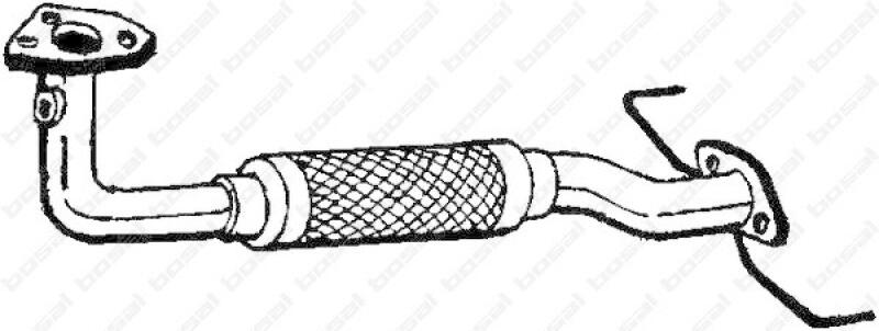 BOSAL Abgasrohr 737-201