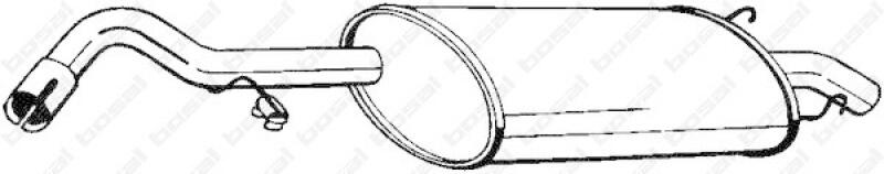 BOSAL End Silencer