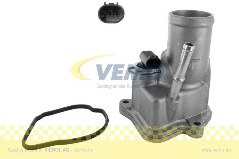 VEMO Thermostat, coolant Q+, original equipment manufacturer quality MADE IN GERMANY