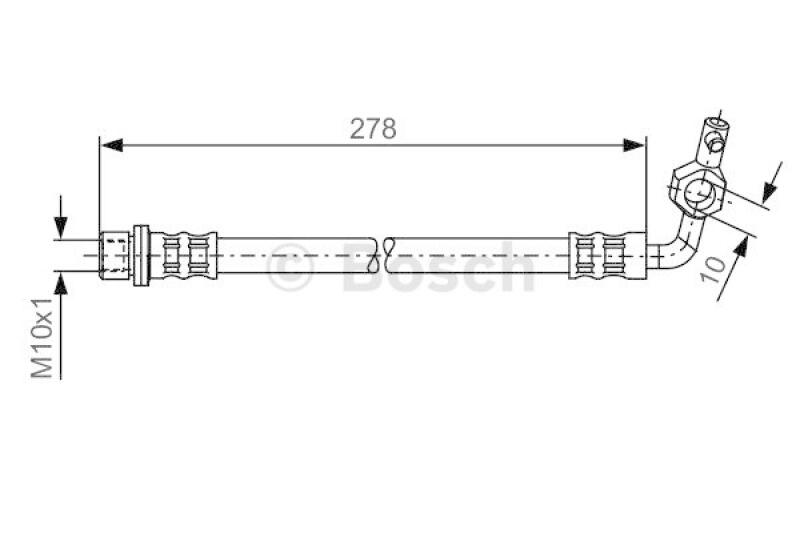 BOSCH Bremsschlauch