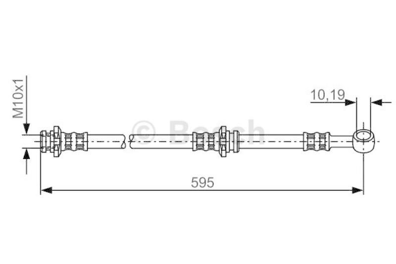 BOSCH Bremsschlauch