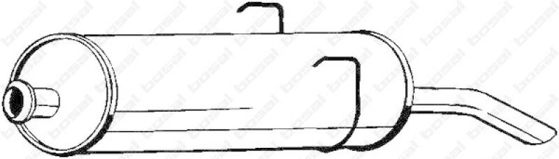 BOSAL Endschalld&auml;mpfer 190-787