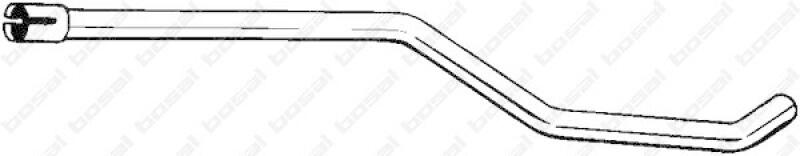 BOSAL Exhaust Pipe
