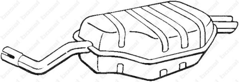 BOSAL Endschalld&auml;mpfer 278-967