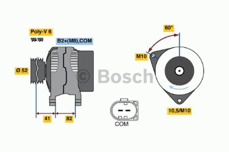 BOSCH Generator 0 986 048 090