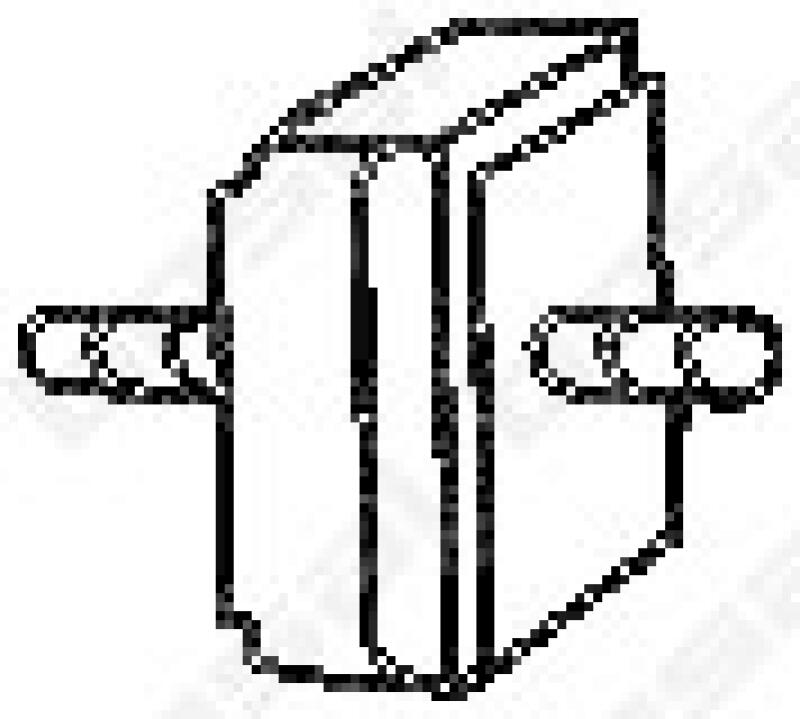BOSAL Rubber Strip, exhaust system