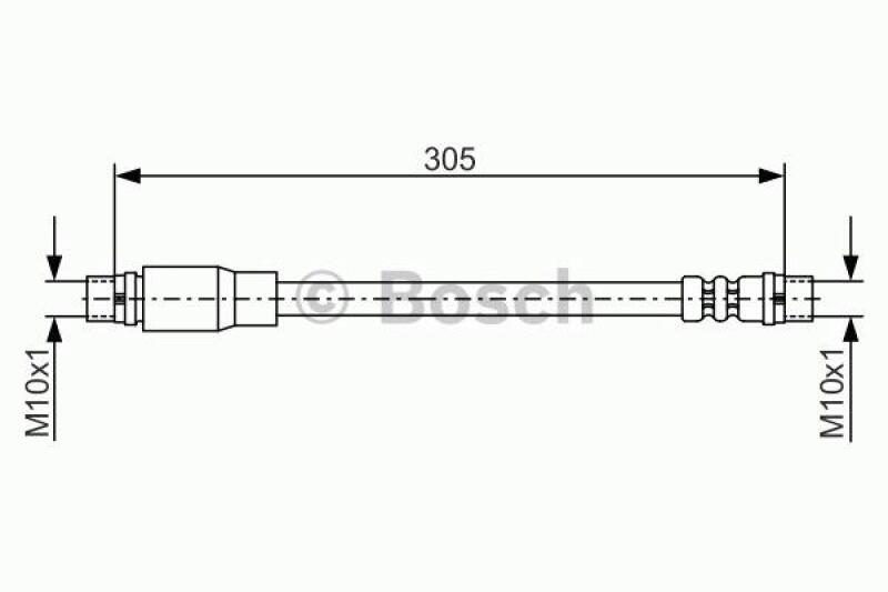 BOSCH Bremsschlauch