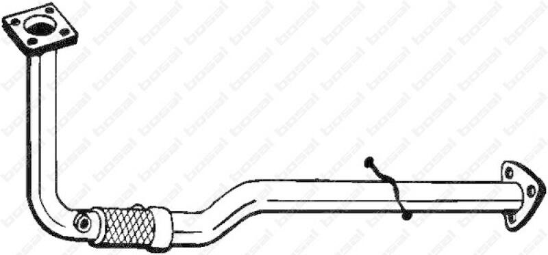 BOSAL Exhaust Pipe