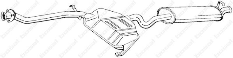 BOSAL End Silencer