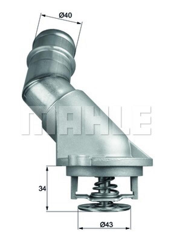 BEHR Thermostat, coolant