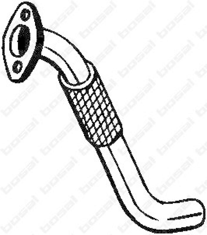 BOSAL Exhaust Pipe
