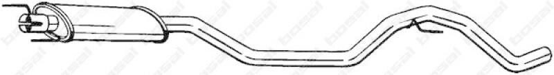 BOSAL Middle Silencer