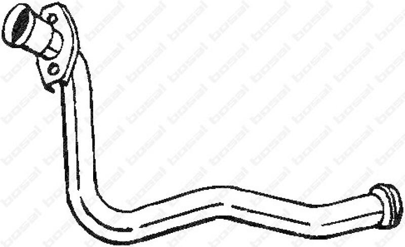 BOSAL Abgasrohr 740-435