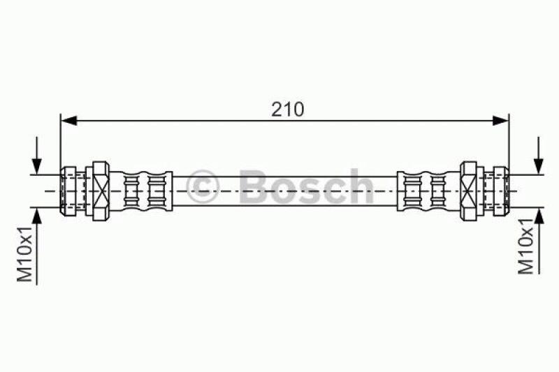 BOSCH Bremsschlauch 1 987 476 193