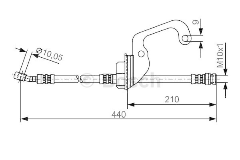 BOSCH Bremsschlauch