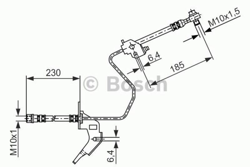 BOSCH Bremsschlauch