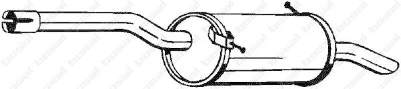 BOSAL End Silencer