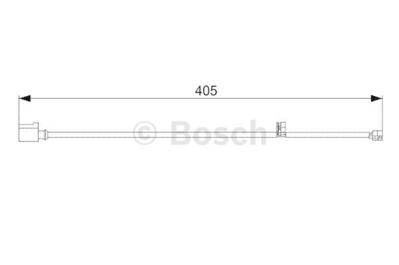 BOSCH Warnkontakt, Bremsbelagverschleiß