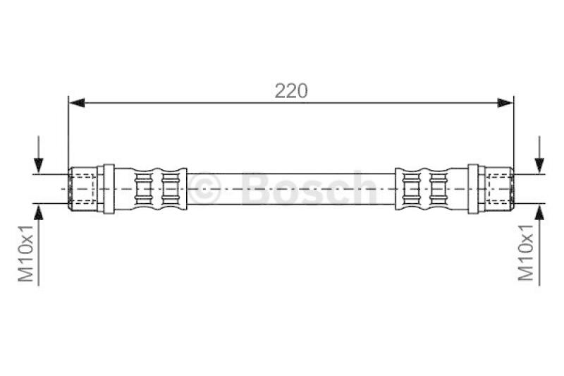 BOSCH Bremsschlauch